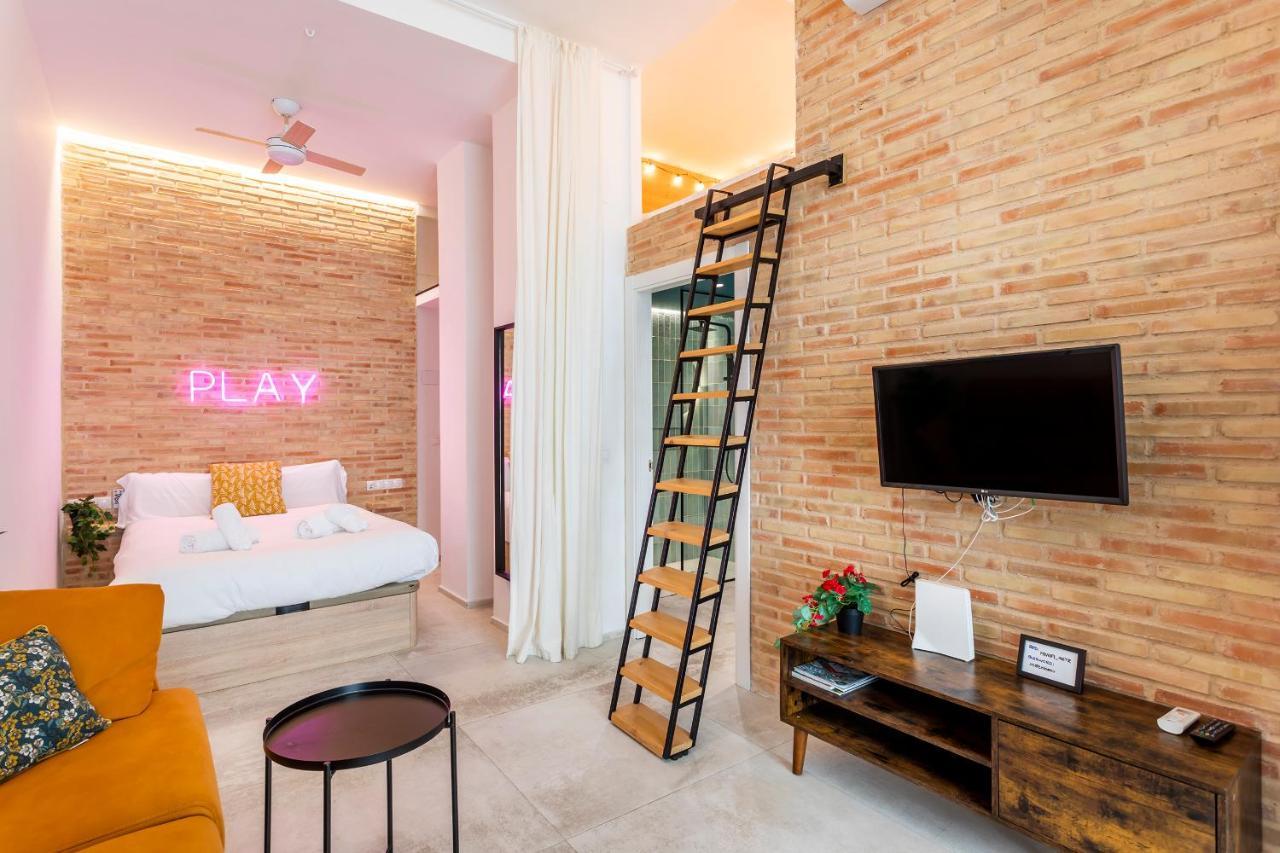 Charming Loft In Ruzafa, Soho B2 Apartment Valencia Luaran gambar